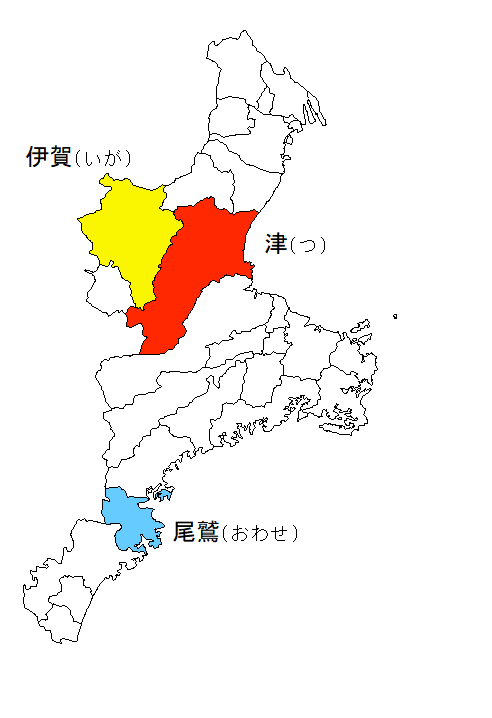 三重県地図