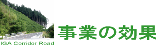 事業の効果