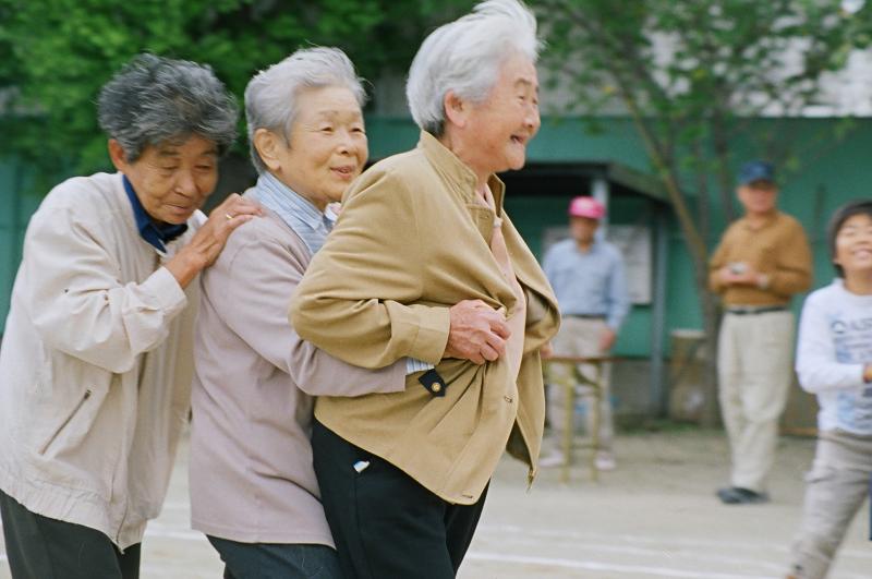 ３人揃って