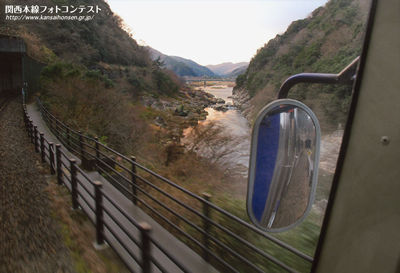 はるばる四国より姉を訪ね亀山へ向かう父の笑顔