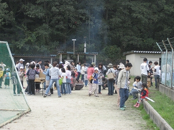 芋煮会の写真