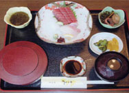 刺身定食　\1,500