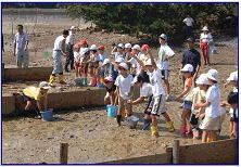 立神小学校の総合学習風景