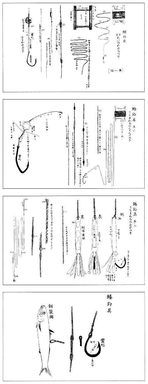 釣り漁具についての図