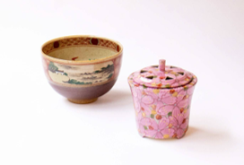 桑名萬古焼　画像をクリックすると大きなサイズの画像が新ウィンドウで開きます