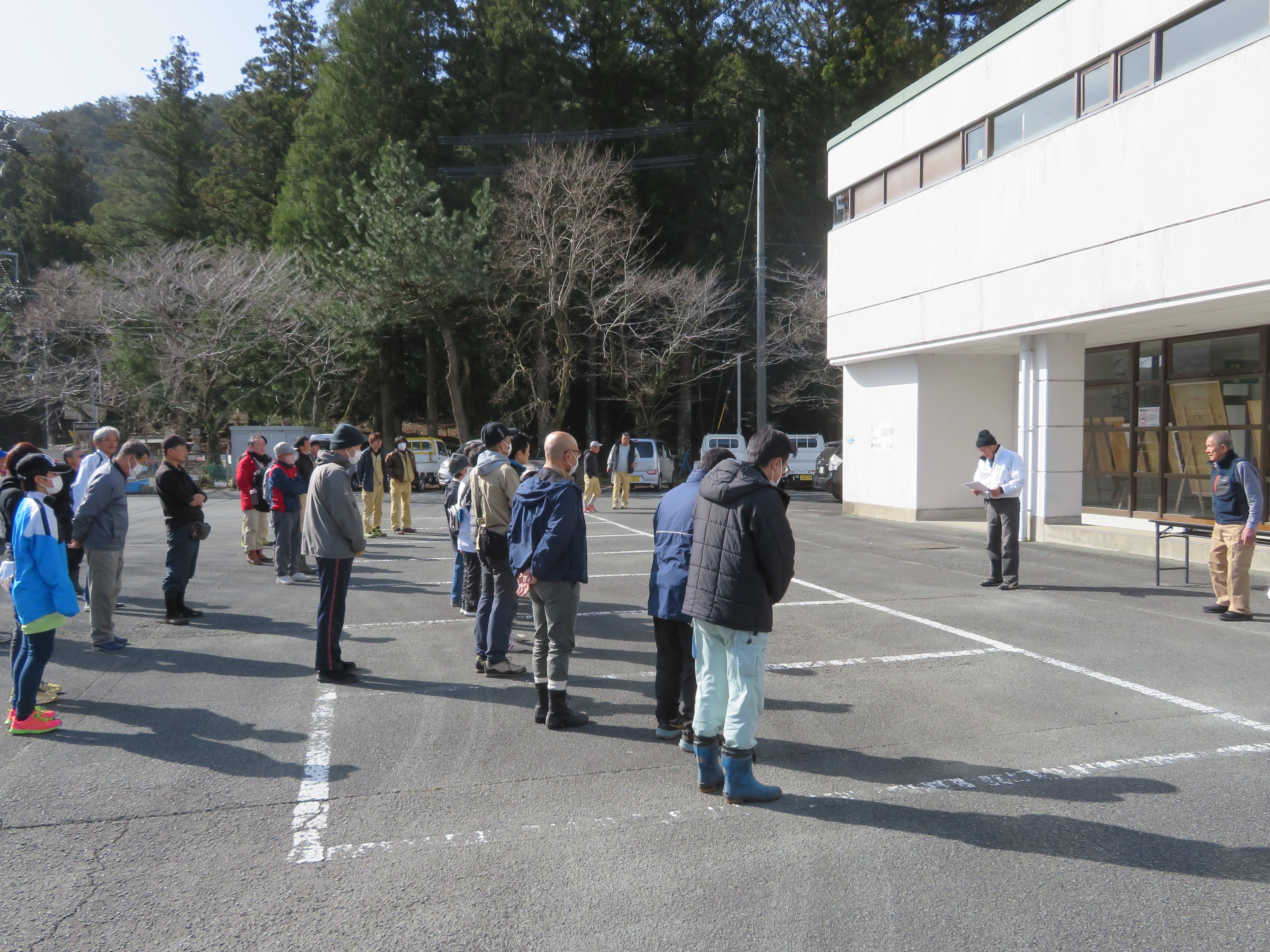 第26回下河内山林植樹開会のあいさつ