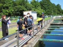 浄水場施設見学（多気浄水場）